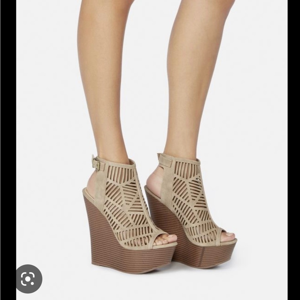 Just Fab Wedge Heels